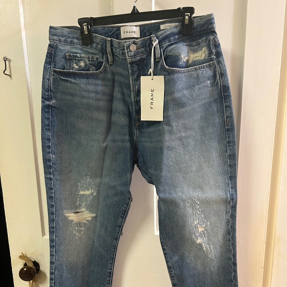 Frame Le Original Straight Leg Jeans - Picture 1 of 8